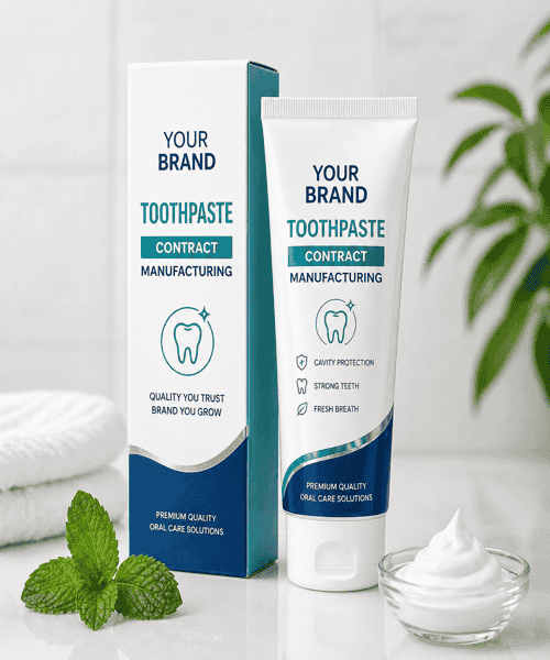 Contract Manufacturing Toothpaste