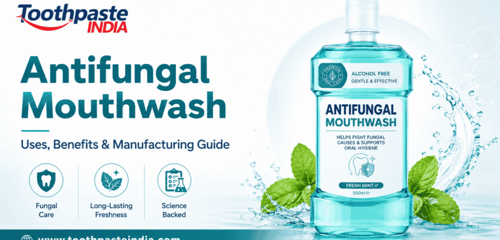 Antifungal mouthwash uses, benefits, oral hygiene support, antifungal mouth rinse, and private label mouthwash manufacturing guide