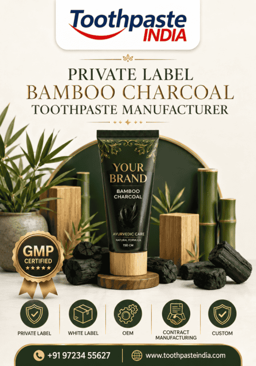 Private Label Bamboo charcoal toothpaste manufacturer offering bamboo charcoal teeth whitening toothpaste in India. Private Label Bamboo charcoal toothpaste manufacturer offering bamboo charcoal teeth whitening toothpaste in India.