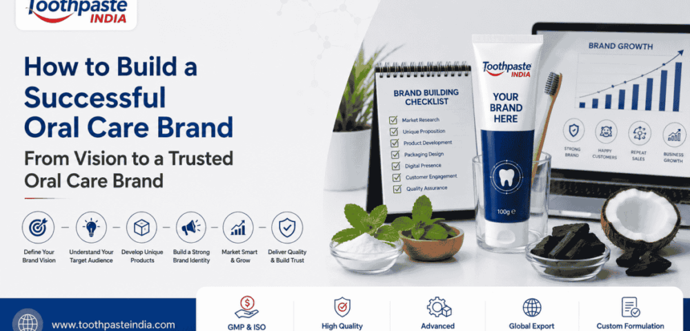 How to build a successful oral care brand with formulation, manufacturing, packaging and marketing