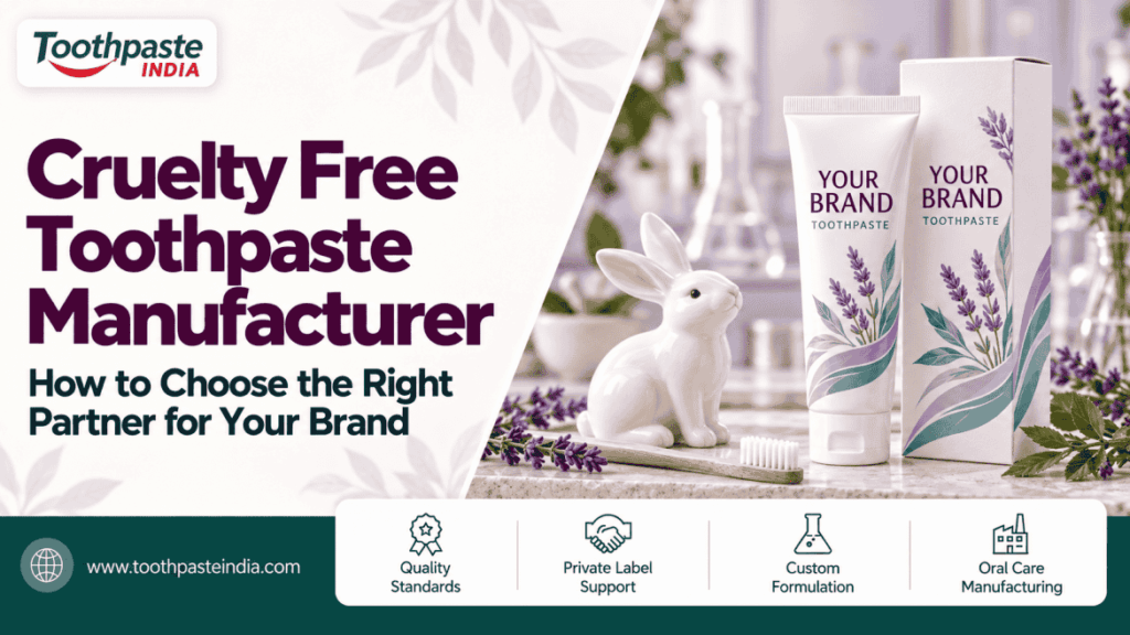 Cruelty Free Toothpaste Manufacturer: How to Choose the Right Partner for Your Brand